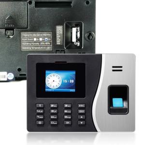 Quality Card Password 9V LCD Fingerprint Time Attendance System for sale