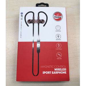 Necklace V4.2 110mAh Metal Magnet Wireless Bluetooth Earphone