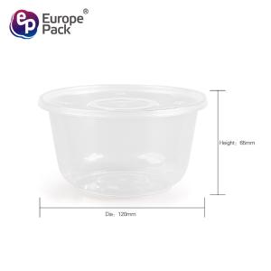 Wholesale disposable PP plastic soup bowl microwave noodle soup bowl