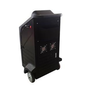 Black 1000w Automotive Refrigerant Recovery Machine Built - In Printer