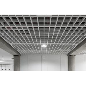 Offices Aluminium Ceiling Panel Grid Composite Dropped Strip