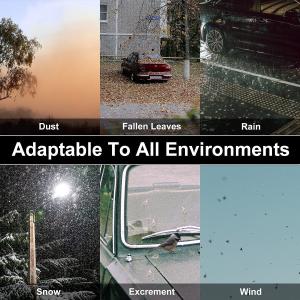 Disposable Car Covers，12.5 x 21.7ft Universal Clear Plastic Car Cover，Disposable