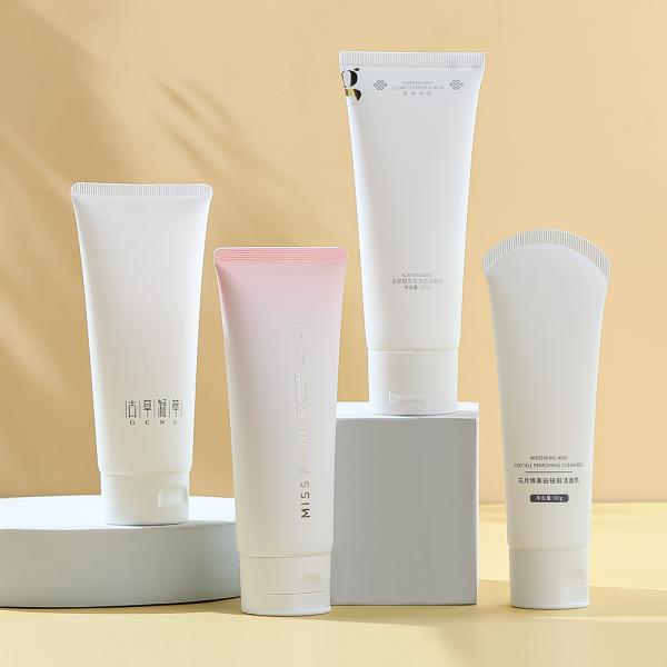 Buy Biodegradable Plastic Cosmetic Tube for Skincare with Flip-Top at wholesale prices