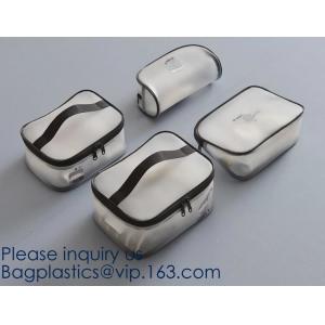 Storage Bag Portable Mesh Cosmetic Bag with Zipper,Unisex Travel Wash Bag Travel