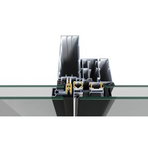 Push 1.3mm Anodizing Top Hung Aluminium Windows