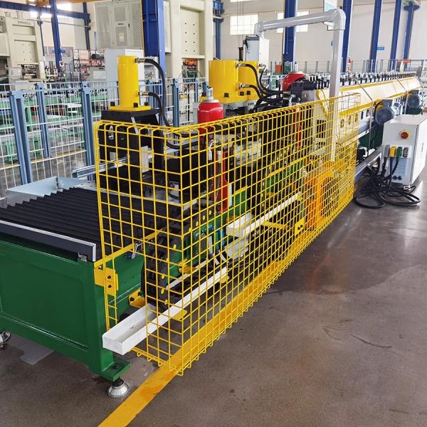 Fully Automatic Cold Roll Rail Strut Machine For Stud And Track Forming