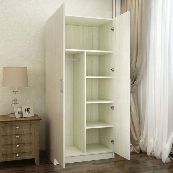 Buy Fashionable Modern Wood Furnitures Adjustable Custom Wardrobe Cabinets at wholesale prices