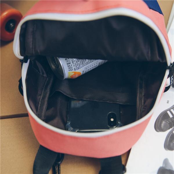 New personality fashion Hong Kong wind mobile phone bag single-shoulder slanting straddle small backpack female backpack