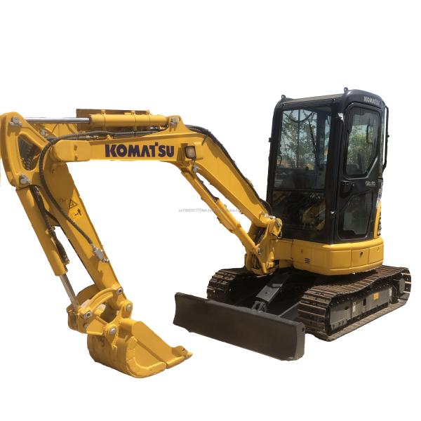 Hydraulic Cylinder Komatsu PC35 Used Excavator 3670 KG Machine Weight Crawler
