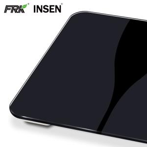 AAA Batteries Powered Digital Glass Top Bathroom Scale