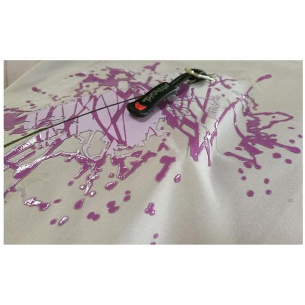 Buy Custom Made Rubber Heat Transfer Clothing Labels Anti - Slip Function at wholesale prices