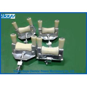 Rated 10kn Three Wheels Tri-Roller Stringing Block For Transmission Line
