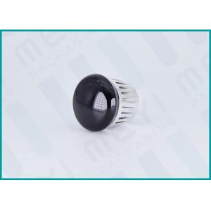 Customized Shape Perfume Bottle Caps With Silver Aluminum Stepped Collar