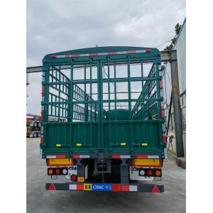 CIMC High Quality 3-Axle 4-Axle Fence-Type Freight Semi- Trailer High-Strength
