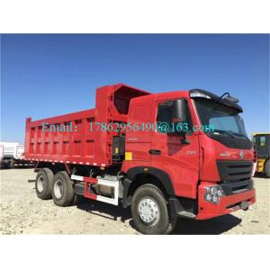 Large 6×4 Heavy Duty Dump Truck With 400L Fuel Tanker 24V Electric System