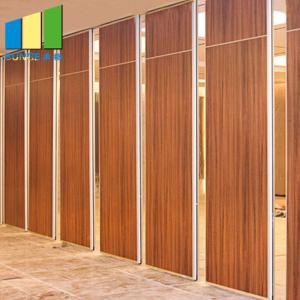 Collapsible Wooden Sliding Partition Walls / Acoustic Folding Wall