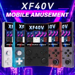 Quality XF40V Retro Handheld Game Console Linux 4.0'' IPS Screen Supports WiFi for sale
