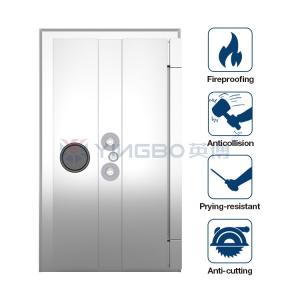 H2250*W1450mm Anti Cutting Modern Bank Vault Door Three Lock Linkage YB/VC-2