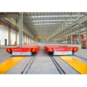 Customized Heavy Duty Material Handling Carts , Sliding Line Electric Work Cart