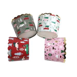 Greaseproof Muffin Wrapper Baking Paper Cupcake Case