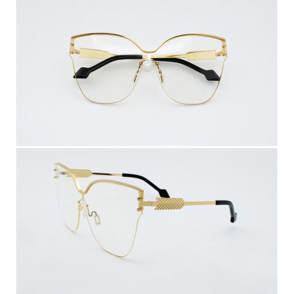 Oversized Party Star Eyewear rhinestone decoration One Piece Sunglasses Outdoor 100% UV protection Glasses for Women