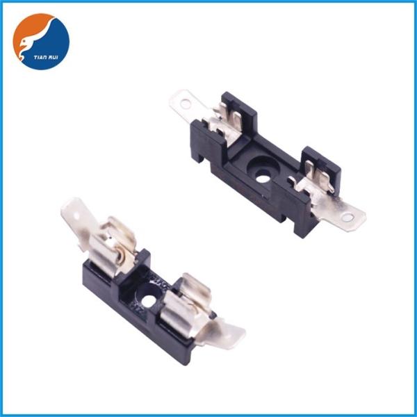 Buy Bakelite Material Electrical PCB Mount 5x20mm Fuse Block With Quick Connect at wholesale prices
