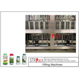 50ml Servo Piston Filling Machine Pesticide Fertilizer 4800B / H