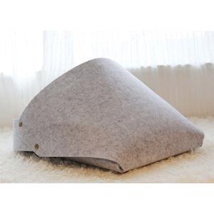 Cat Breathable 3mm Felt Pet Cave Contains A Pad