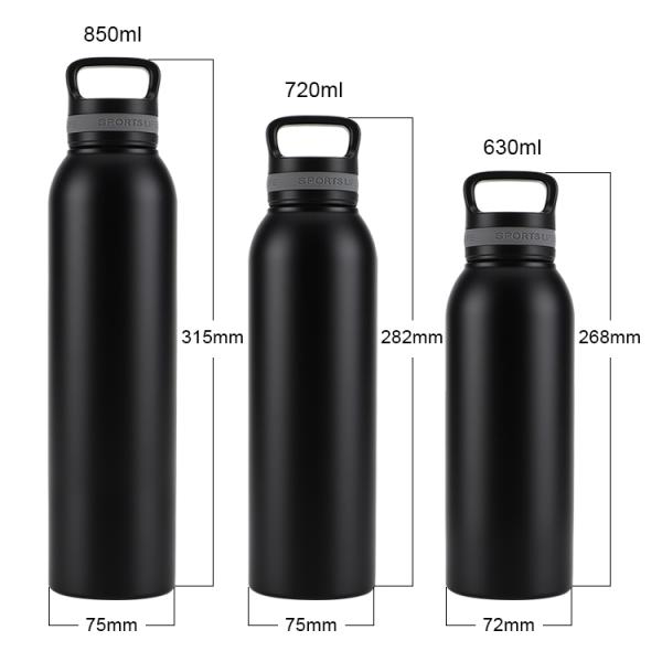 RTS 24OZ&32OZ Double Wall Vacuum Insulated Stainless Steel Water Bottle Metal Thermos Flask Stainless Steel Sports Water Bottle