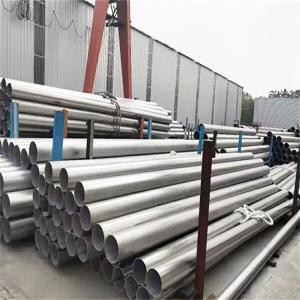Industrial Welded Stainless Steel Round Tubes 316 316L 202 Material