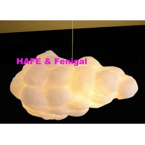 80cm 100cm Cloud Inflatable Lighting Decoration 1.5m 2m For Events Rental