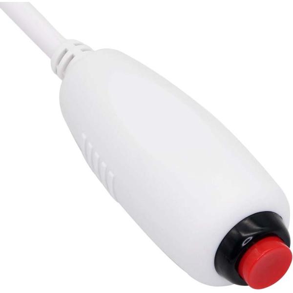 Custom RJ11 6Pin 4Core Single Button Hand Grip Nurse Call Cable with Clip for Nurse Station Nurse Call Station