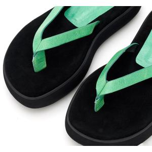 China Customized BSCI Womens Thick Sole Slippers EVA Shoes With Rubber Bottoms on sale