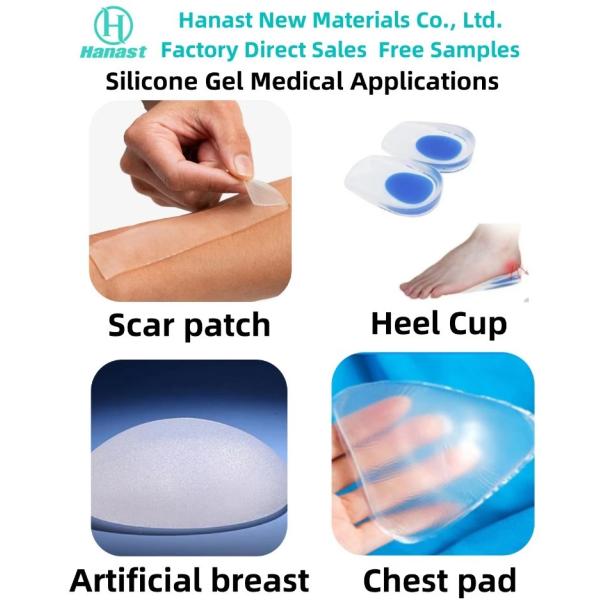 1:1 Squishy Silicone Gel Rubber Liquid Food Grade FDA Certified For Foot Massage Sole Cushioning Molds