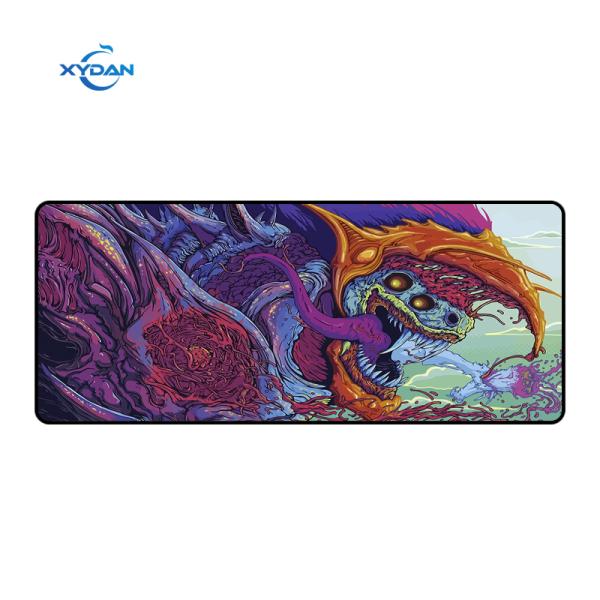 Custom Logo Printed Large Rubber Gaming Anime Mouse Pads 900*400*3mm OEM Acceptance
