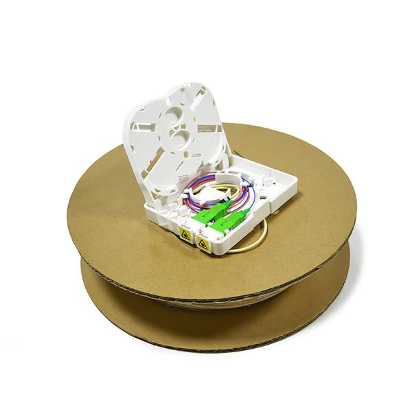 Anti UV Plastic 10m Cable Wall Mount Fiber Termination Box