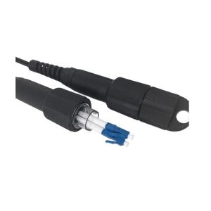 FTTH PDLC IP67 Assembly LC UPC Duplex Optical Fiber Waterproof Connector for