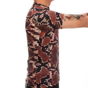 Snakeskin Design Polyester Personalized Riding Jersey For Bike Riding