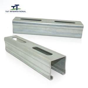 Hot Rolled  C Channel Galvanized Steel Spray Painting Surface Treatment