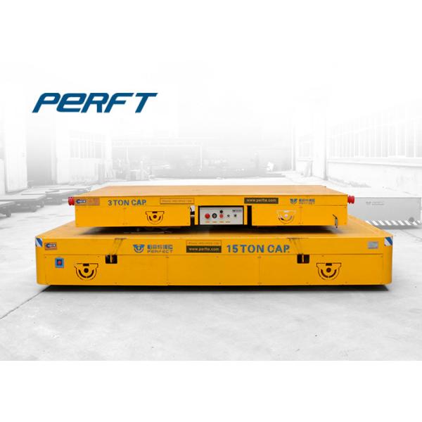 Buy 50t Heavy Duty Transfer Cart Transport Material Running Trackless at wholesale prices