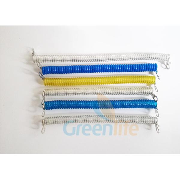 Customized Spring Safety Tool Lanyards Wire Cable Eco - Friendly Security