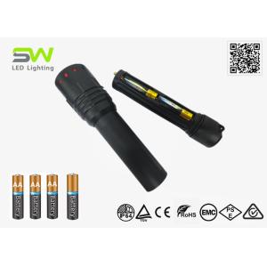 Indoor Outdoor Heavy Duty Adjustable Focusing LED Flashlight IP64 Waterproof