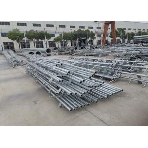 China Q420 220kv Power Transmission Pole Post Polygonal Windproof on sale