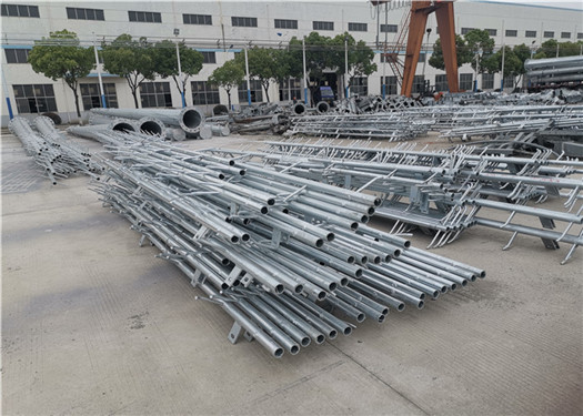 Buy Q420 220kv Power Transmission Pole Post Polygonal Windproof at wholesale prices