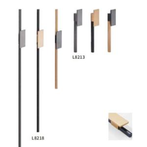 Black Aluminum Alloy Cabinet Handle Aluminum Profile Aluminum Handle