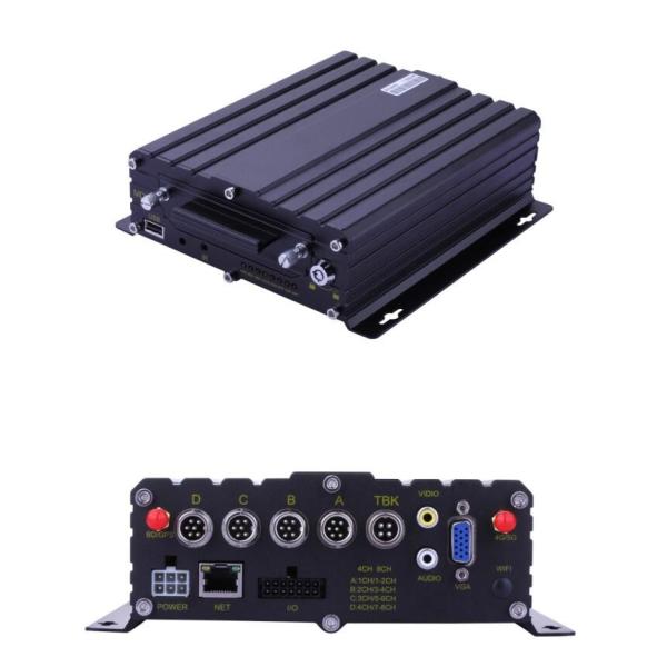 4CH/8CH 1080P H.265 HHD Mobile DVR AI Driving Recorder Video Recorder