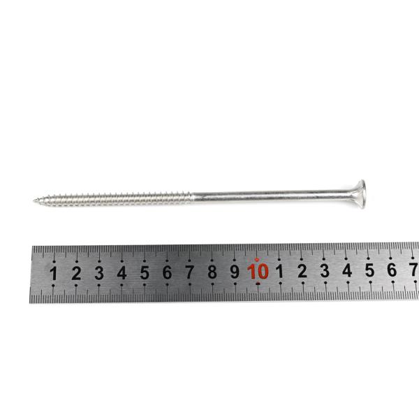 200mm Stainless Steel Wood Screws Assortment Kit for Wood Guardrail Bugle Hex Socket