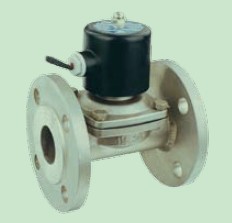 Buy 2WBF Fluid Stainles Steel Solenoid Valves With Flange Connection at wholesale prices