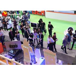 China 1 Player Standing Up 9D VR Simulator With Steel And Plastic Material on sale