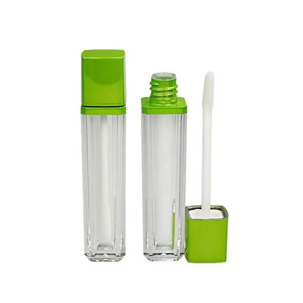 Wholesale 3.5g 5g Empty Lips Lipstick Tube With Rubber Seal Screw Closure Plastic Lip Balm Tube for Cosmetic Container Packaging